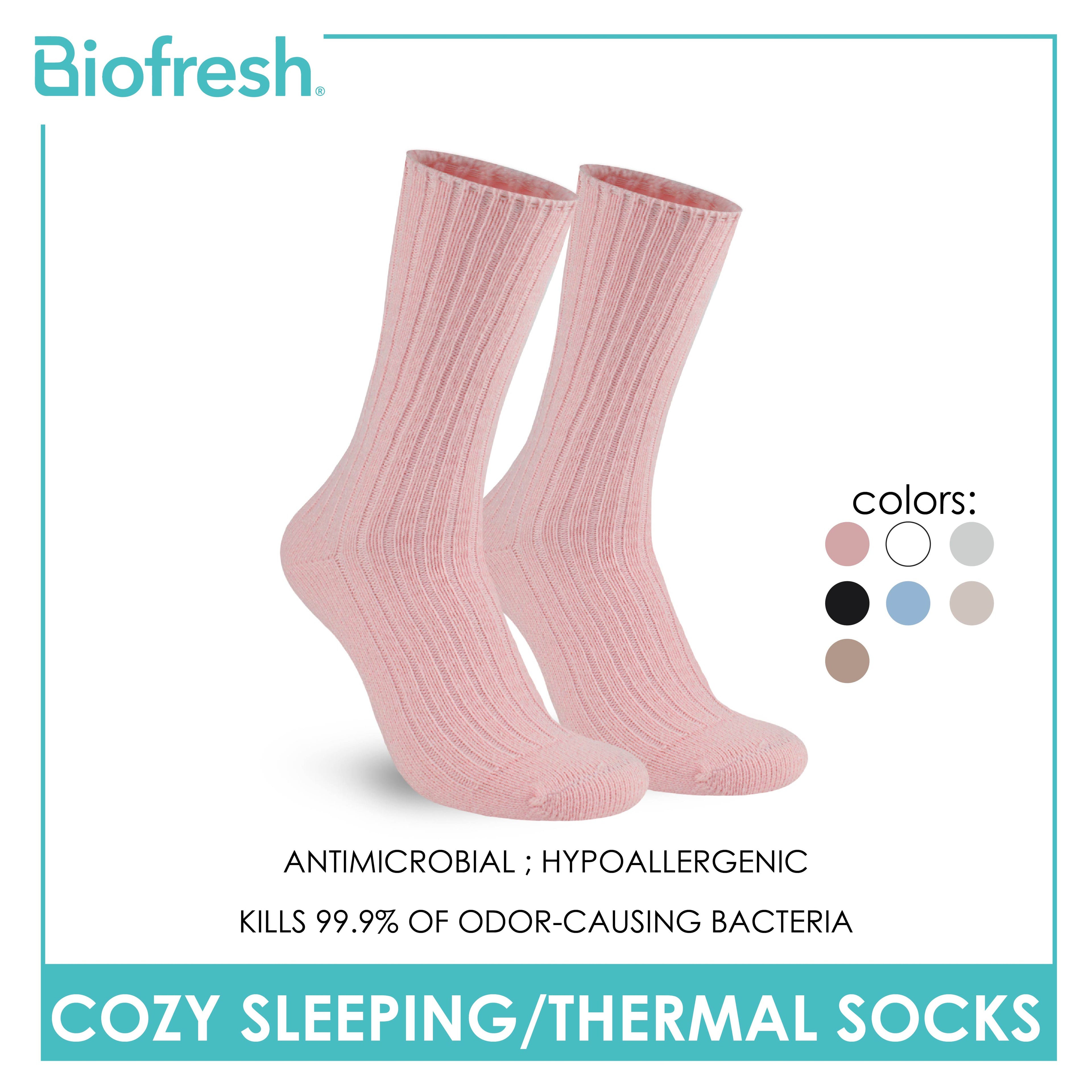 Biofresh Men’s Cozy Thick and Warm Sleeping Thermal Socks 1 pair RMSC511