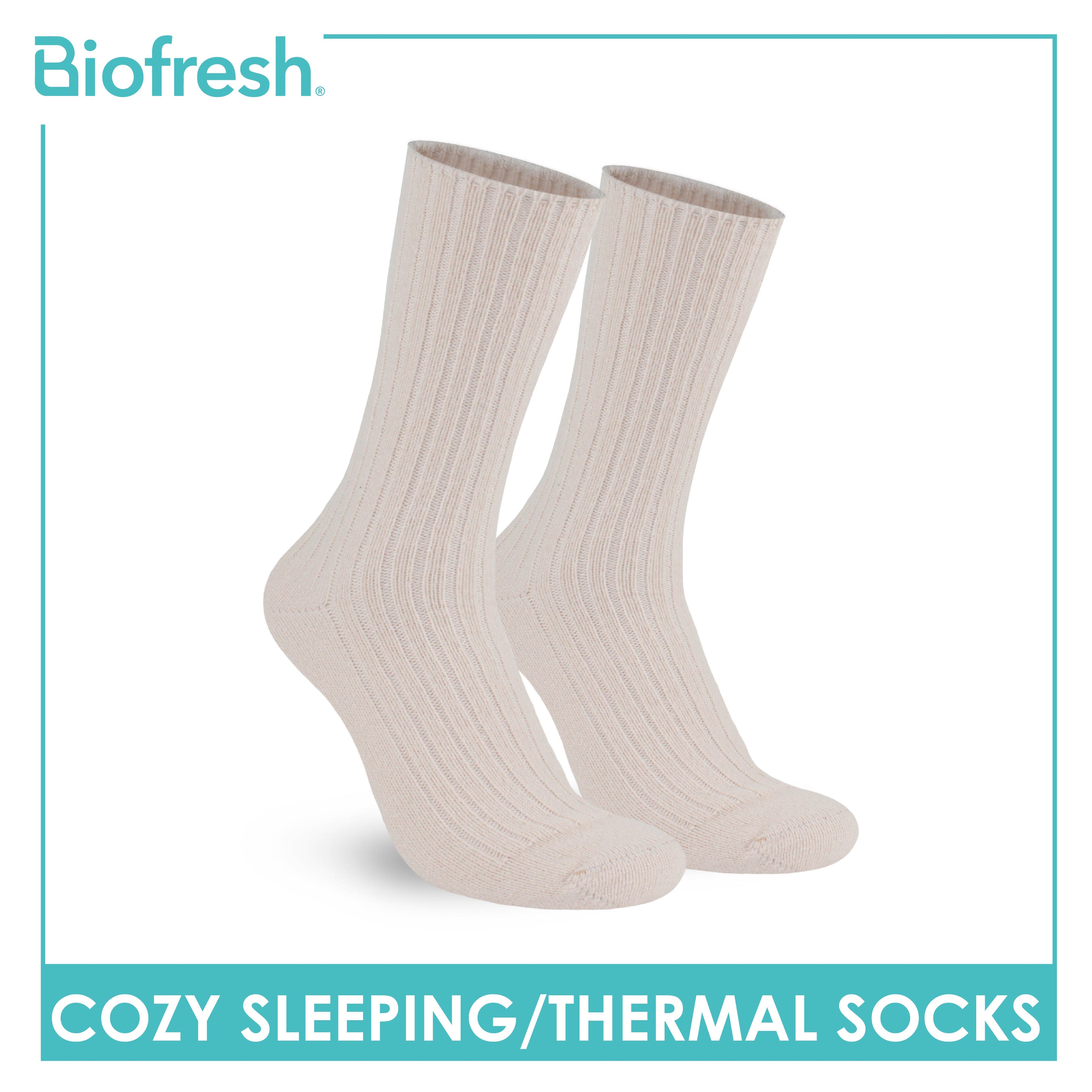 Biofresh Men's Antimicrobial Cozy Thick and Warm Sleeping Thermal Socks 1 pair RMSC511