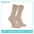 Biofresh Men's Antimicrobial Cozy Thick and Warm Sleeping Thermal Socks 1 pair RMSC511