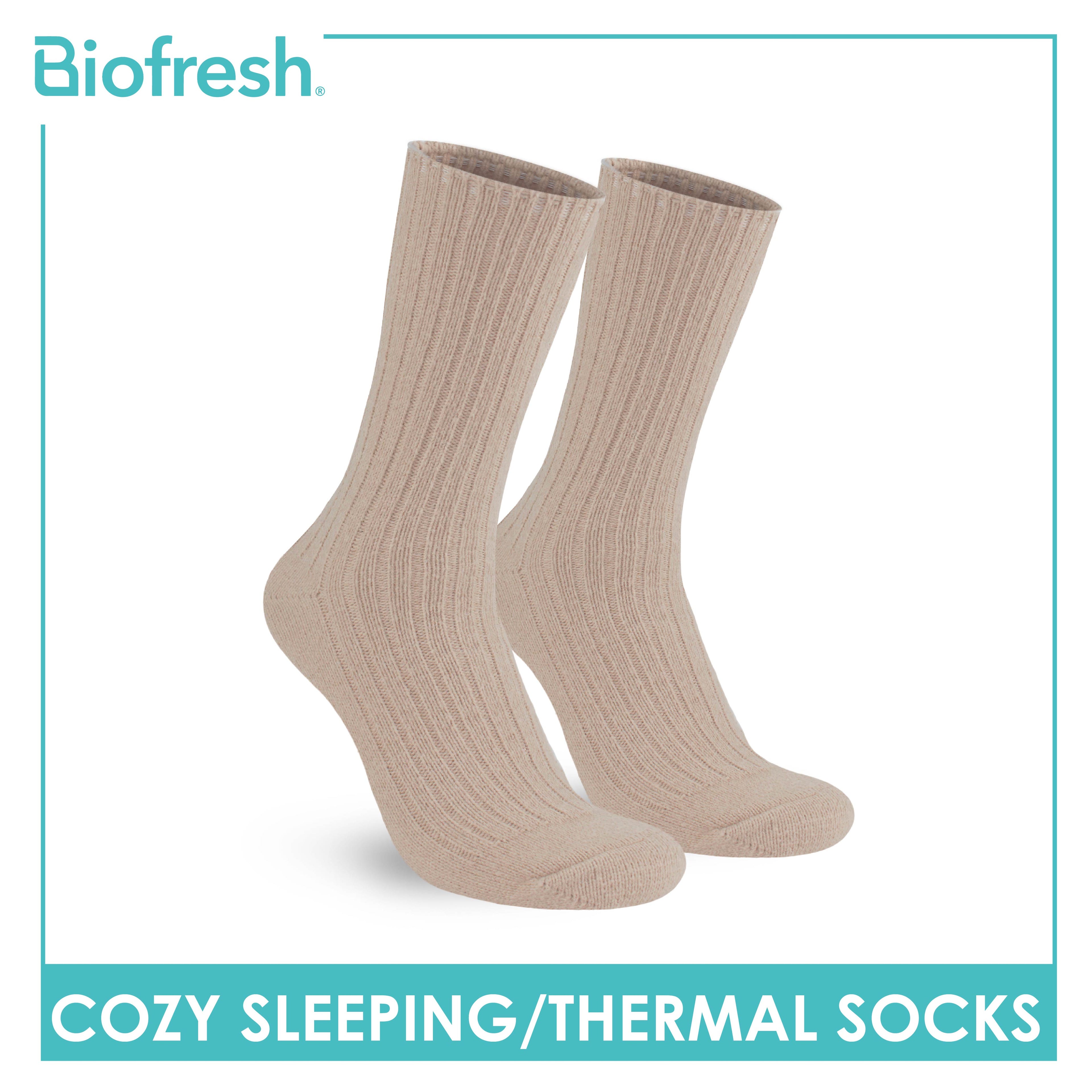 Biofresh Men's Antimicrobial Cozy Thick and Warm Sleeping Thermal Socks 1 pair RMSC511