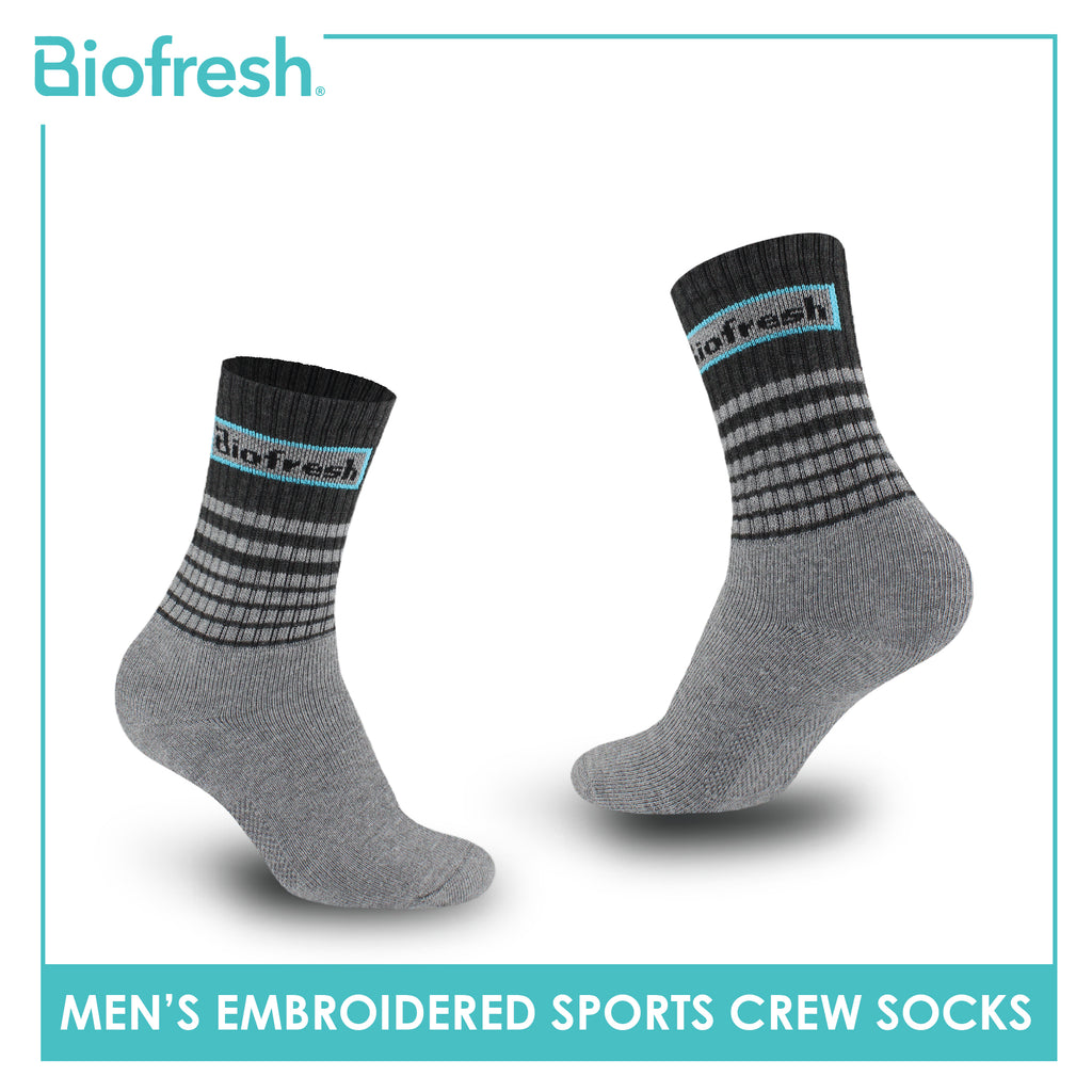 Biofresh Men's Antimicrobial Cotton Extreme Performance Ankle Socks 3 pairs in a pack RMSEG4402