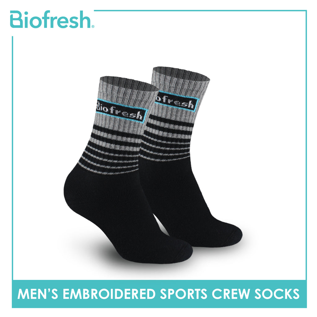 Biofresh Men's Antimicrobial Cotton Extreme Performance Ankle Socks 3 pairs in a pack RMSEG4402