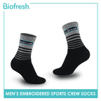 Biofresh Men's Antimicrobial Cotton Extreme Performance Ankle Socks 3 pairs in a pack RMSEG4402