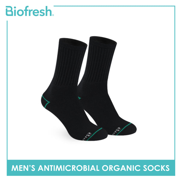 Biofresh Men’s Organic Scent Cotton Extreme Performance Crew Socks 3 pairs in a pack RMSG1103