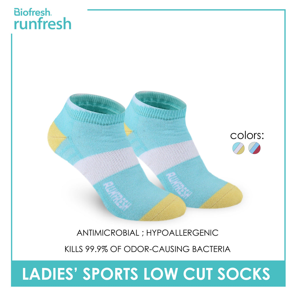 Biofresh Runfresh Ladies’ Cotton Thick Sports Low Cut Socks 1 pair RRLS531