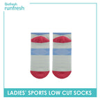 Biofresh Runfresh Ladies’ Cotton Thick Sports Low Cut Socks 1 pair RRLS531
