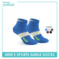 Biofresh Runfresh Men’s Cotton Thick Sports Ankle Socks 1 pair RRMS531