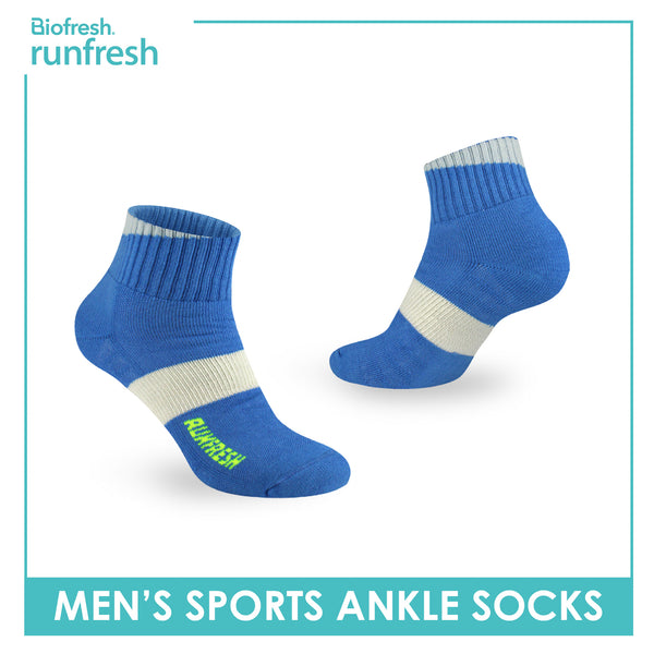 Biofresh Runfresh Men’s Cotton Thick Sports Ankle Socks 1 pair RRMS531