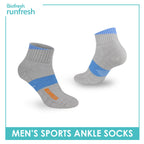 Biofresh Runfresh Men’s Cotton Thick Sports Ankle Socks 1 pair RRMS531