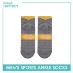 Biofresh Runfresh Men’s Cotton Thick Sports Ankle Socks 1 pair RRMS531