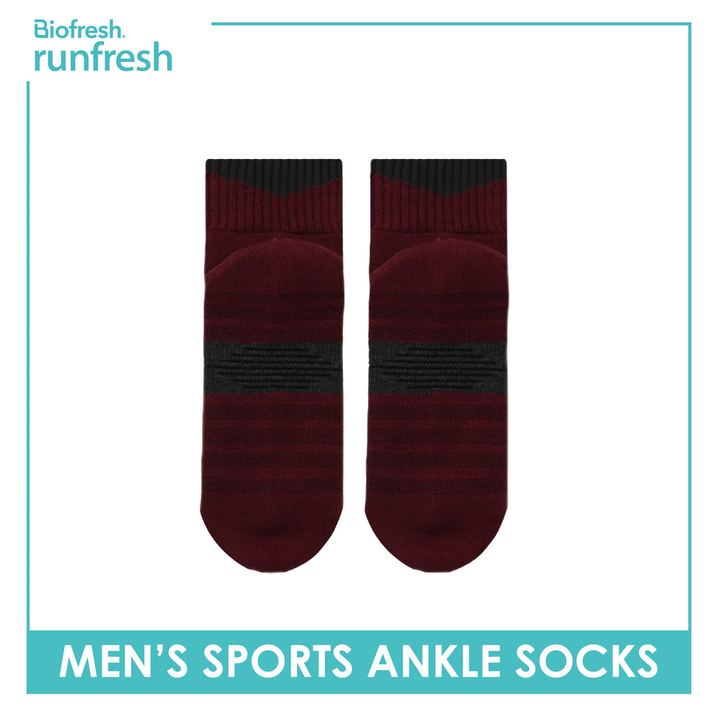 Biofresh Runfresh Men’s Cotton Thick Sports Ankle Socks 1 pair RRMS531