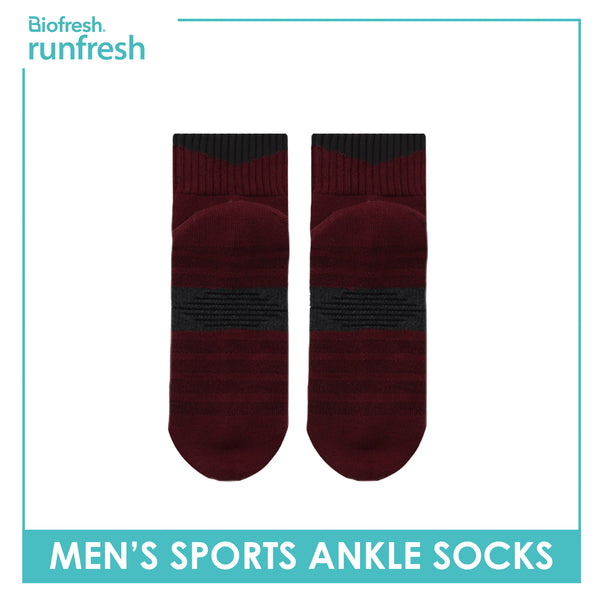 Biofresh Runfresh Men’s Cotton Thick Sports Ankle Socks 1 pair RRMS531