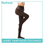 Biofresh Ladies’ Antimicrobial Full Support Smooth Stretch Pantyhose Stockings 50 Denier 1 pair RSPN50