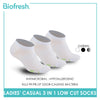 Biofresh Ladies’ Green Tea Lite Casual Low Cut Socks 3 pairs in 1 pack RTLCKG1