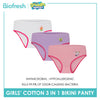 Biofresh | SpongeBob Girl's Antimicrobial Cotton Bikini Panty 3 pieces in a pack SBGPKG511