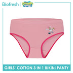 Biofresh | SpongeBob Girl's Antimicrobial Cotton Bikini Panty 3 pieces in a pack SBGPKG511