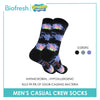 Biofresh | SpongeBob Men’s Cotton Light Performance Crew Socks 1 pair SBRMC4401