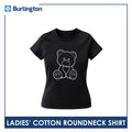 Burlington Ladies' Cotton Bearlington Collection Roundneck Shirt 1pc TBLDSR1