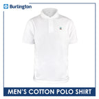 Burlington Men’s Cotton Embroidered Bearlington Collection Polo Shirt 1pc TBMESP1
