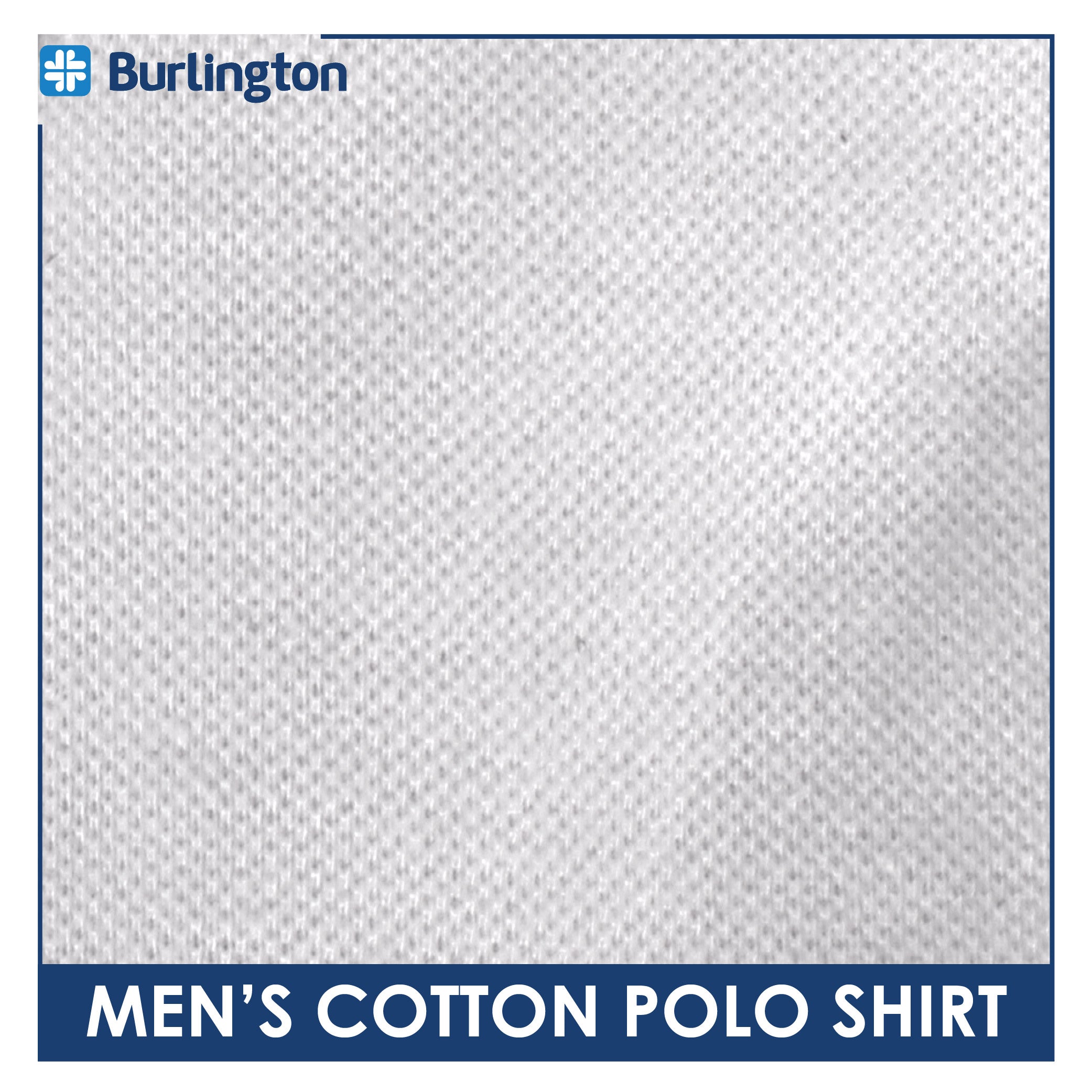 Burlington Men’s Cotton Embroidered Bearlington Collection Polo Shirt 1pc TBMESP1