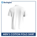 Burlington Men’s Cotton Embroidered Bearlington Collection Polo Shirt 1pc TBMESP2