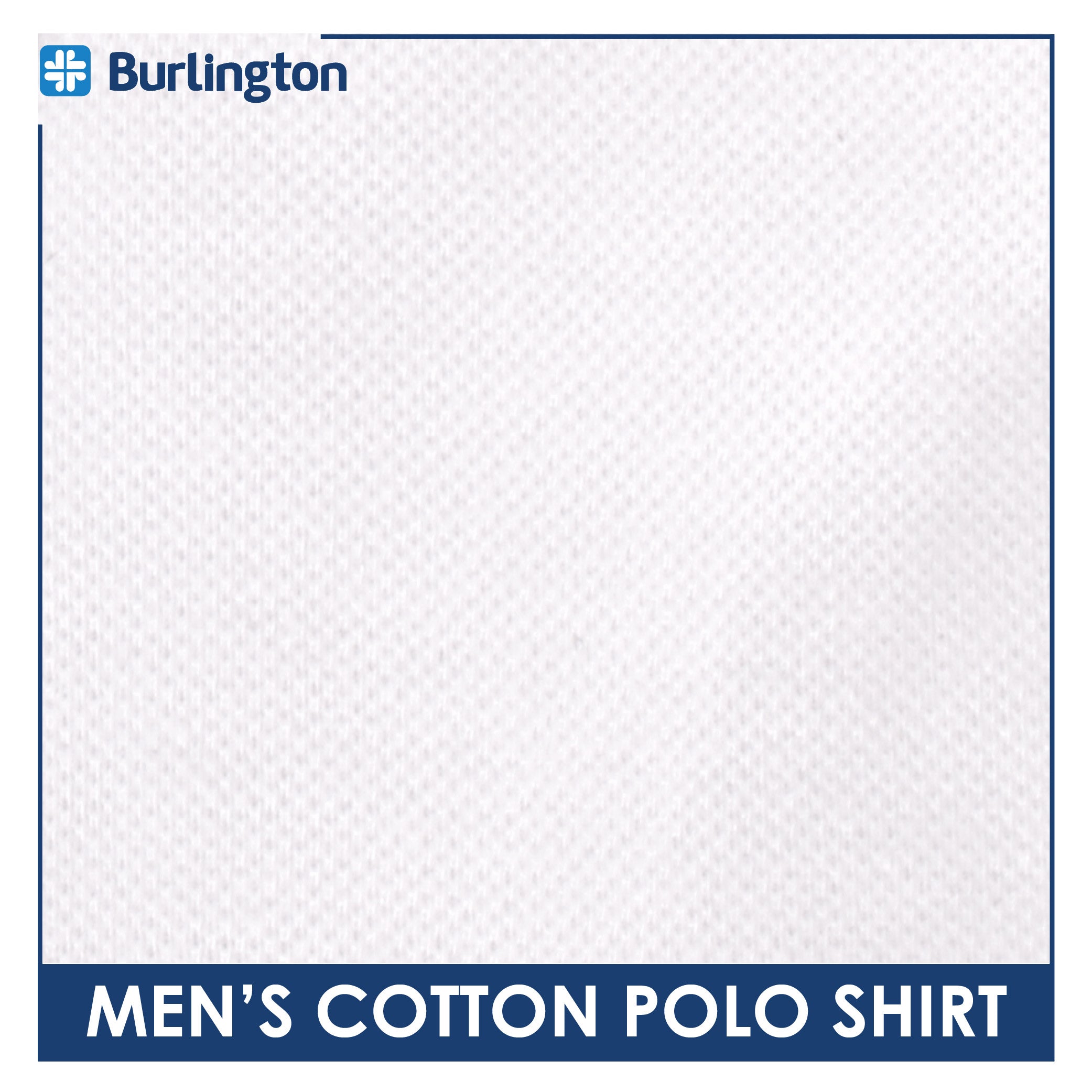 Burlington Men’s Cotton Embroidered Bearlington Collection Polo Shirt 1pc TBMESP2
