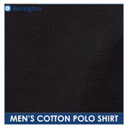 Burlington Men’s Cotton Embroidered Bearlington Collection Polo Shirt 1pc TBMESP3