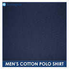 Burlington Men’s Cotton Embroidered Bearlington Collection Polo Shirt 1pc TBMESP4