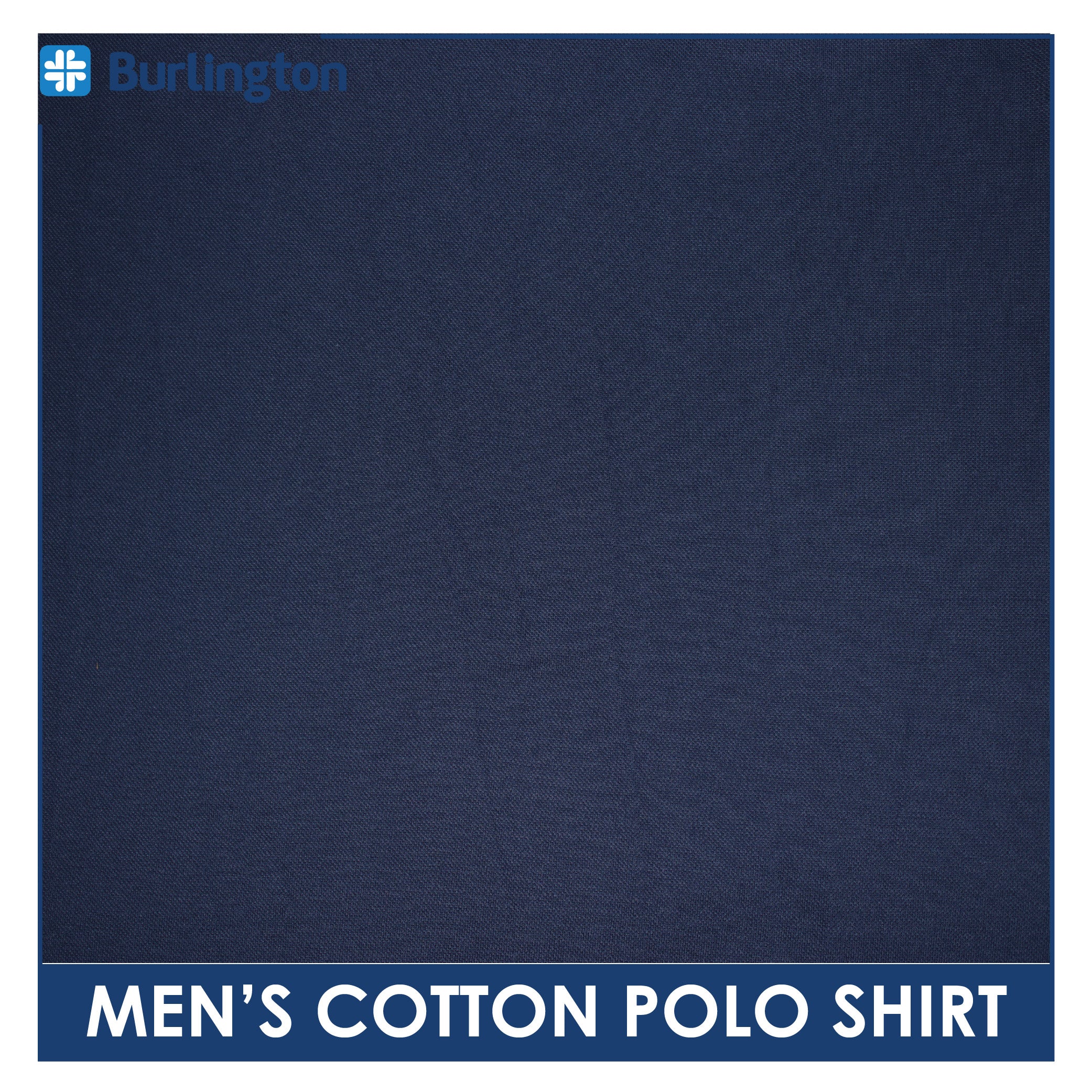 Burlington Men’s Cotton Embroidered Bearlington Collection Polo Shirt 1pc TBMESP4
