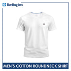 Burlington Men’s Cotton Embroidered Bearlington Collection Roundneck Shirt 1pc TBMESR1