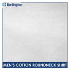 Burlington Men’s Cotton Embroidered Bearlington Collection Roundneck Shirt 1pc TBMESR1