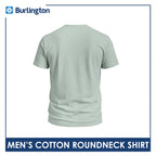 Burlington Men’s Cotton Embroidered Bearlington Collection Roundneck Shirt 1pc TBMESR3
