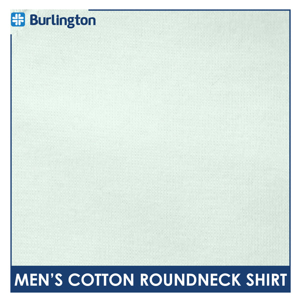 Burlington Men’s Cotton Embroidered Bearlington Collection Roundneck Shirt 1pc TBMESR3