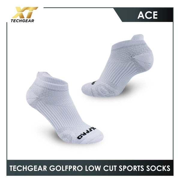 Burlington Men’s TechGear Golf Pro Sports No Show Socks 1 pair TGMG3401