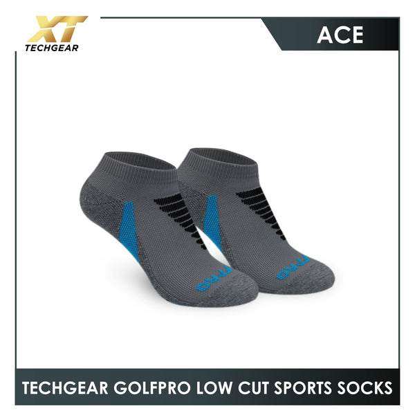 Burlington Men’s TechGear Golf Pro Sports No Show Socks 1 pair TGMG3402