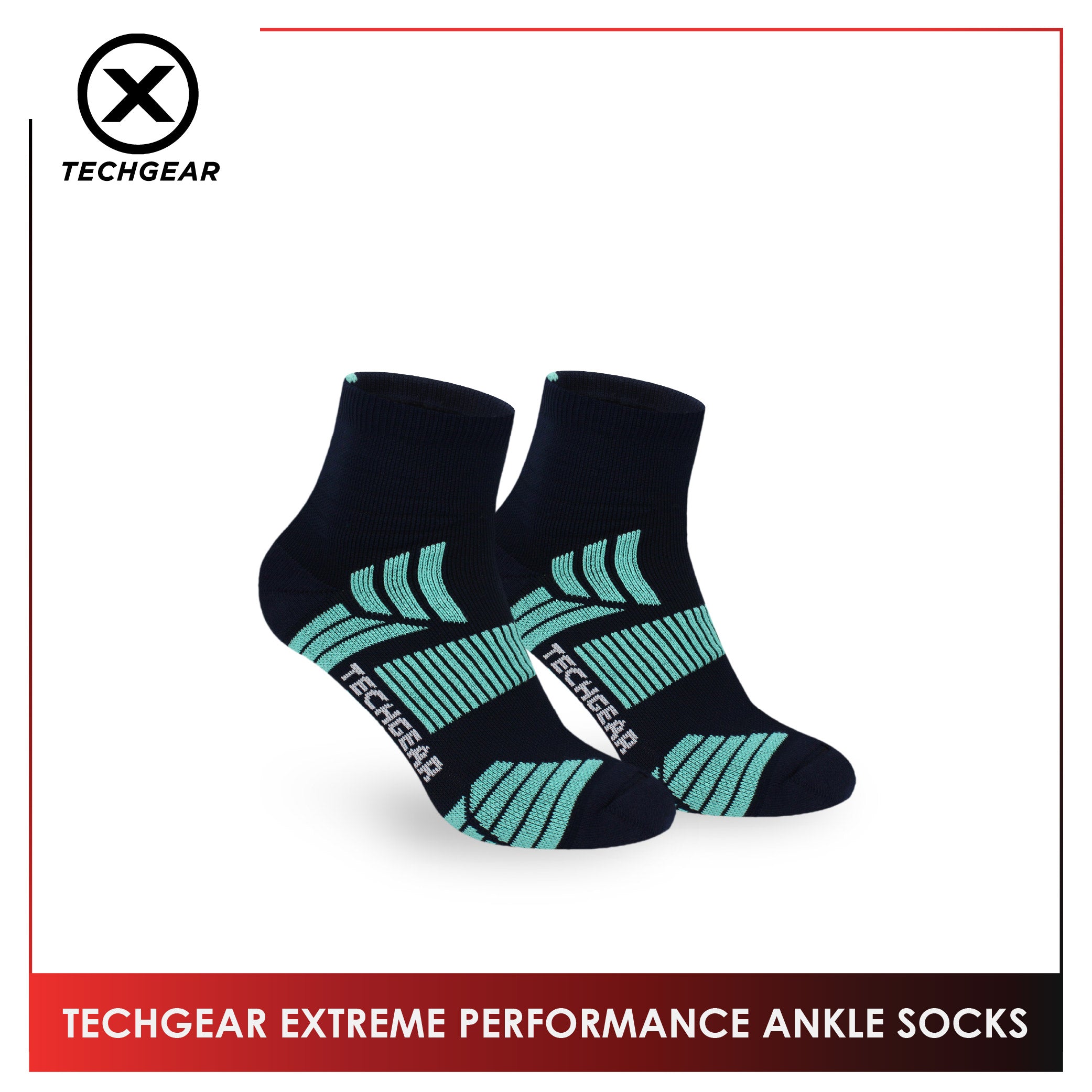 Burlington Men’s Techgear Extreme Performance Ankle Socks 1 pair TGMK531