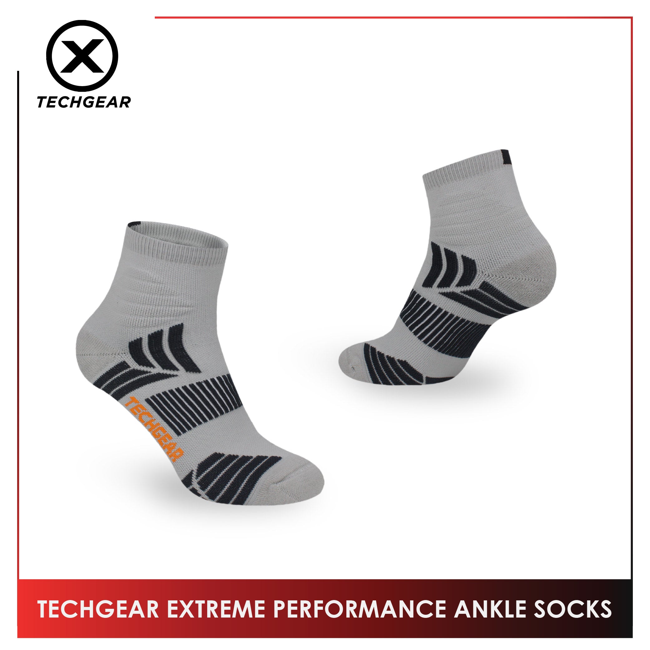Burlington Men’s Techgear Extreme Performance Ankle Socks 1 pair TGMK531