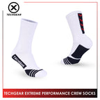 Burlington Men’s Sports Techgear Extreme Performance (Basketball) Crew Socks 1 pair TGMX612