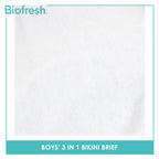 Biofresh Boys' Antimicrobial Cotton Bikini Brief 3 pieces in a pack UCBCG19