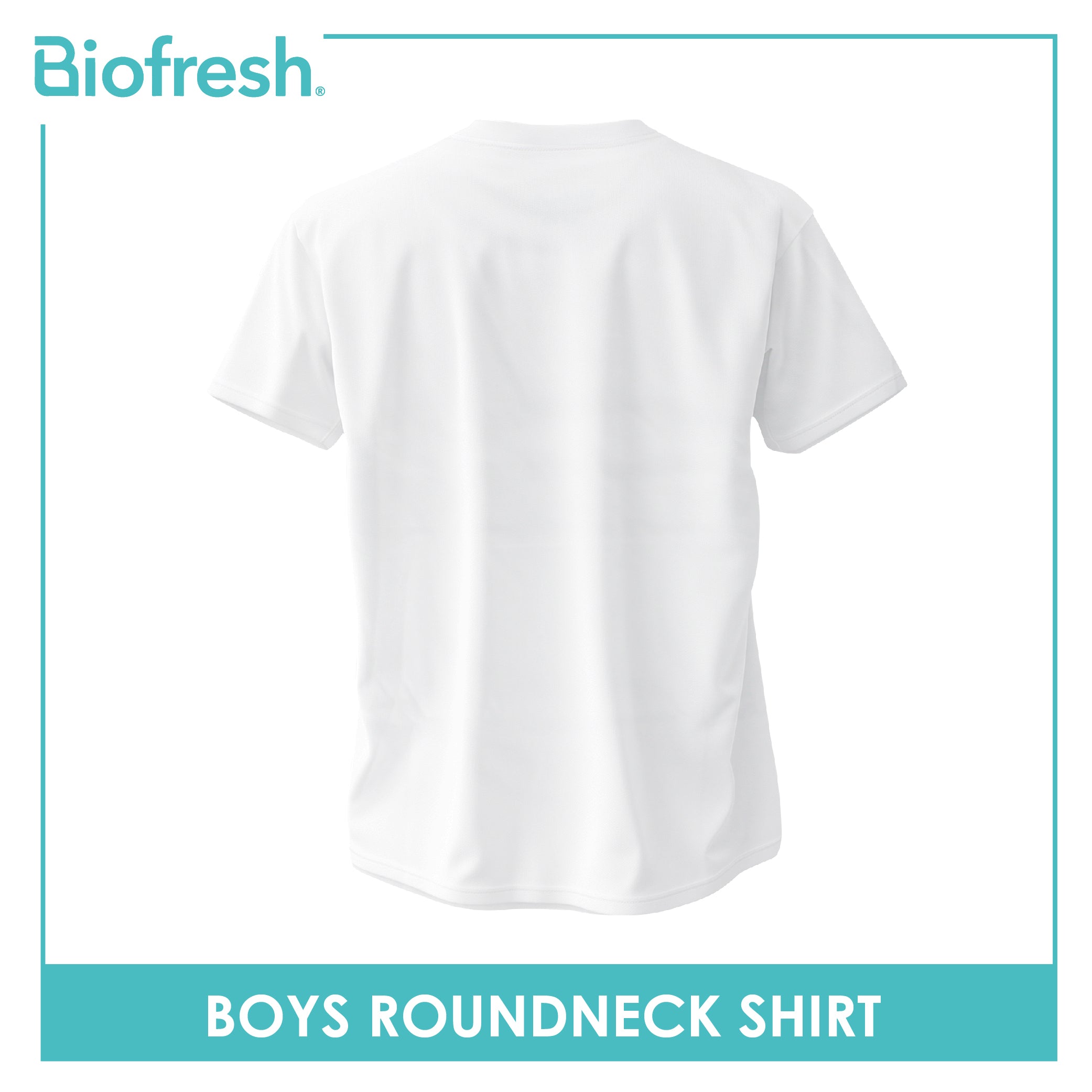 Biofresh Boy's Antimicrobial Cotton Roundneck Shirt 1 piece UCSR4