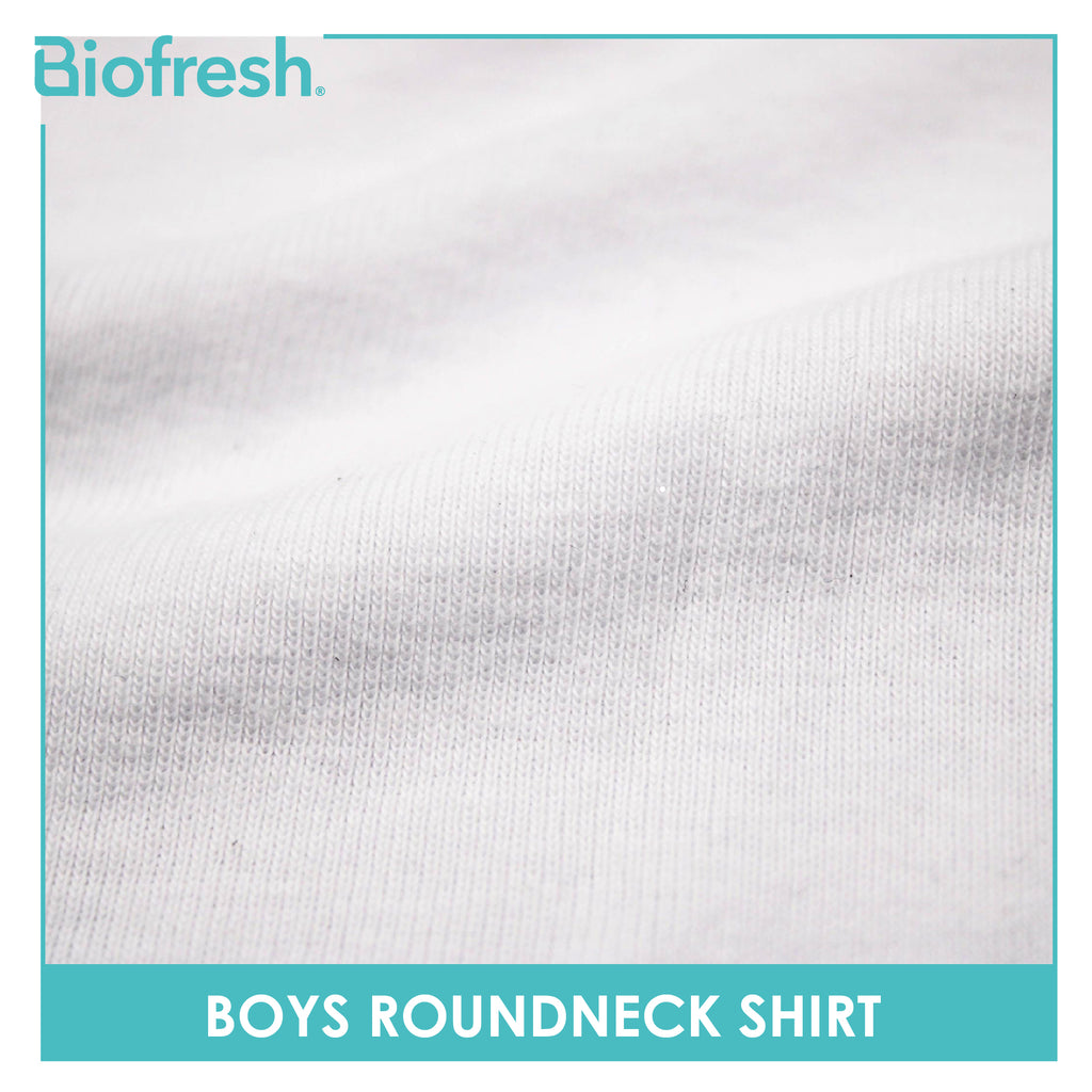 Biofresh Boy's Antimicrobial Cotton Roundneck Shirt 1 piece UCSR4