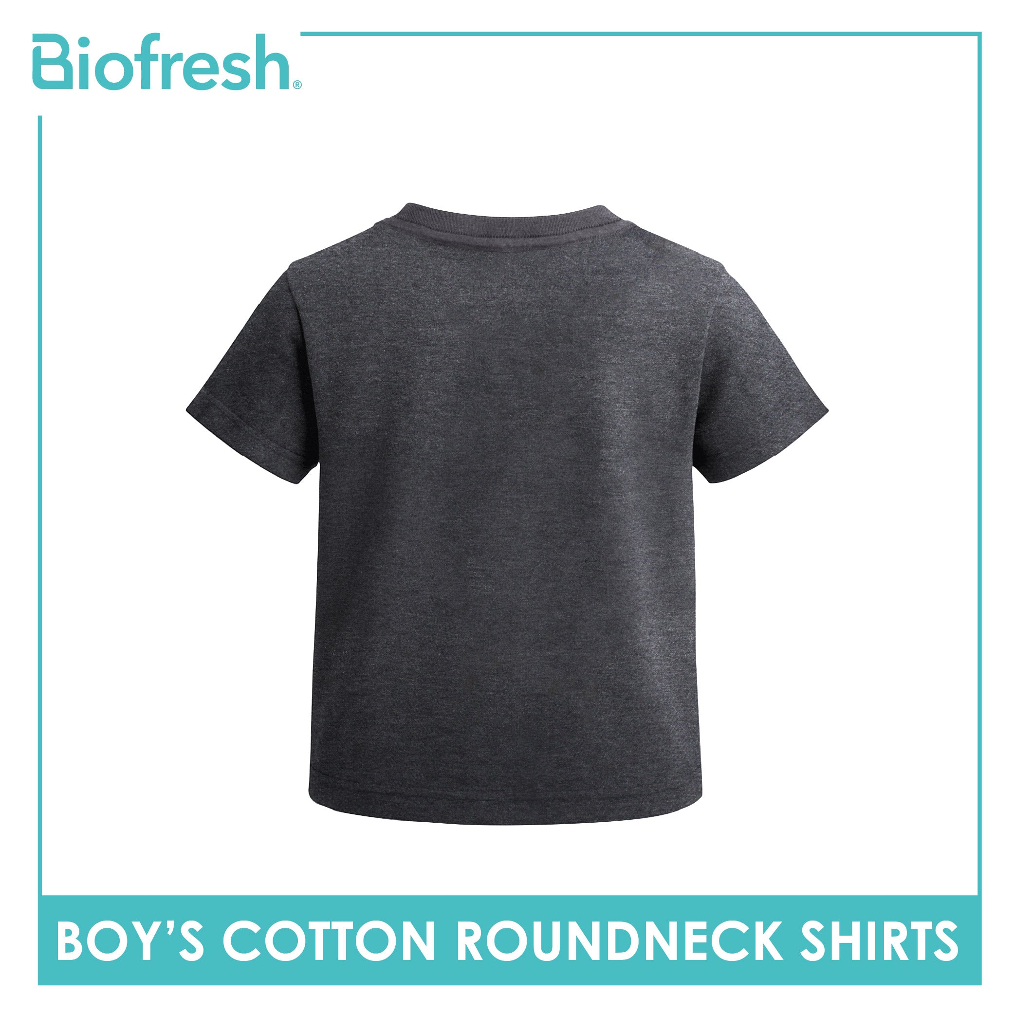 Biofresh Boy's Antimicrobial Cotton Roundneck Shirt 1 piece UCSR521