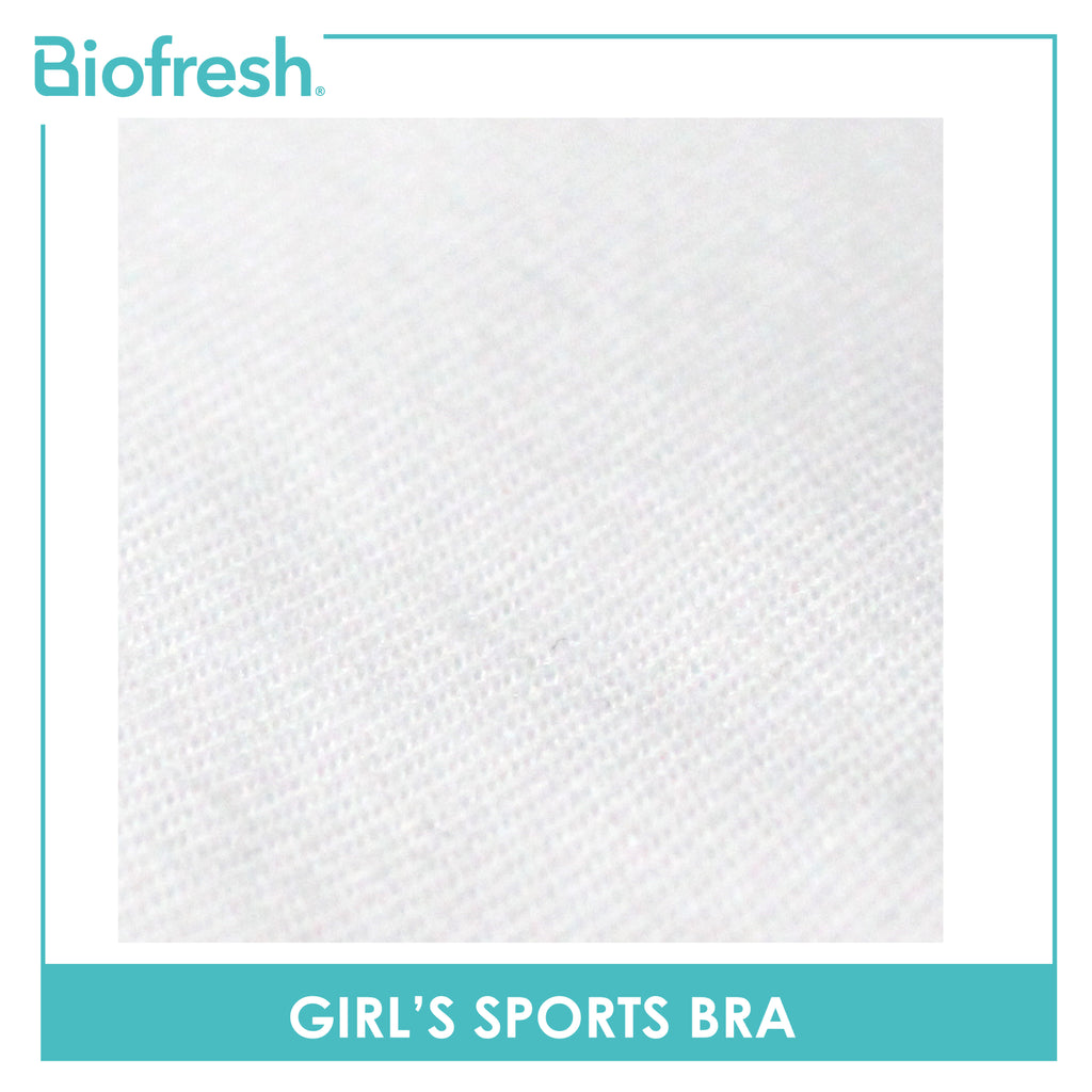 Biofresh Girls' Antimicrobial Sports Bra 1 piece UGBR01