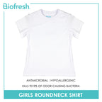 Biofresh Girls' Antimicrobial Cotton Roundneck Shirt 1 piece UGCSR1
