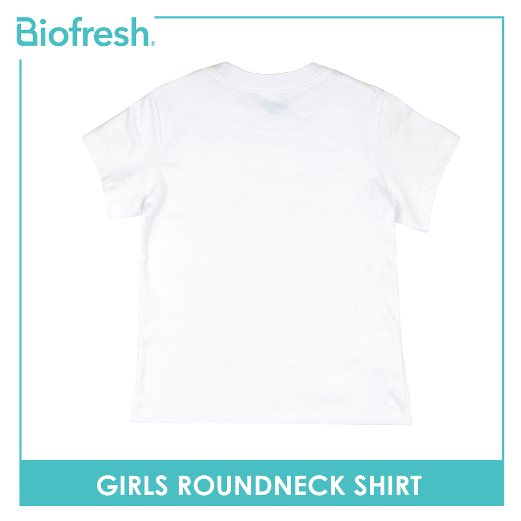 Biofresh Girls' Antimicrobial Cotton Roundneck Shirt 1 piece UGCSR1