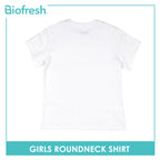 Biofresh Girls' Antimicrobial Cotton Roundneck Shirt 1 piece UGCSR1