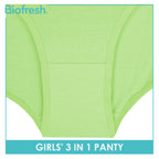 Biofresh Girls' Antimicrobial Cotton Panty 3 pieces in a pack UGPKG20