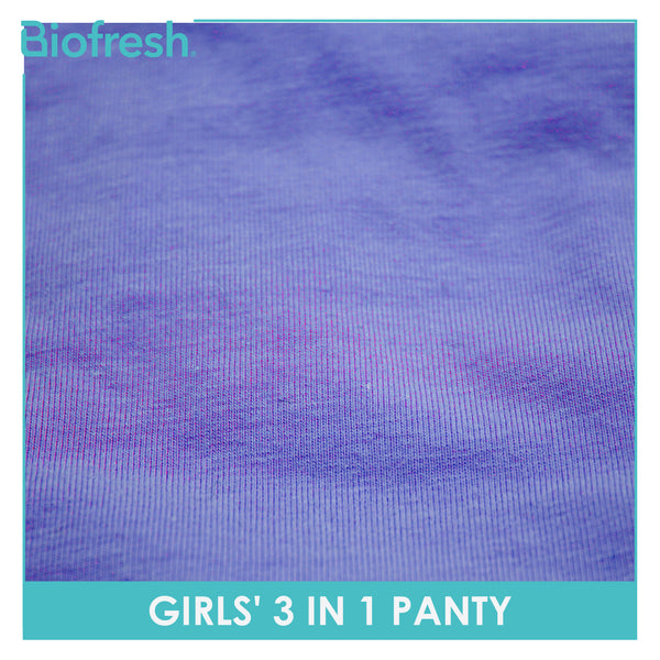 Biofresh Girls' Antimicrobial Cotton Panty 3 pieces in a pack UGPKG20