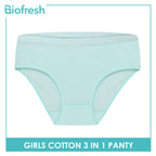 Biofresh Girls' Antimicrobial Cotton Panty 3 pieces in a pack UGPKG21