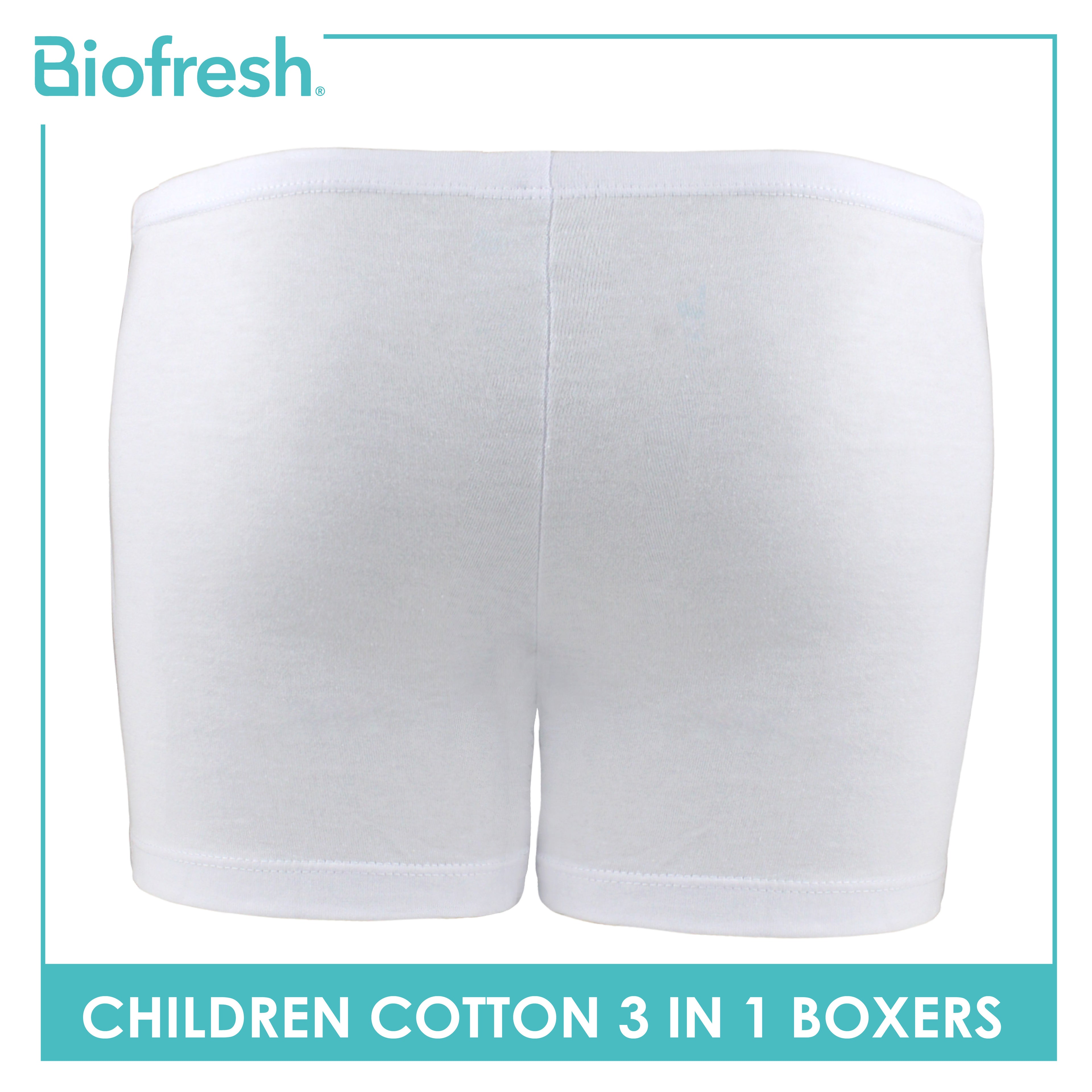 Biofresh Children's Antimicrobial Cotton Boxer 3 pieces in a pack UGPXG1